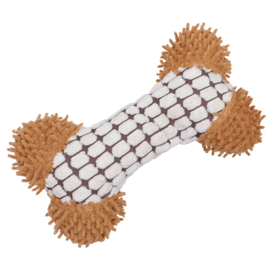 Juguete chillón para perro algodón, 19cm