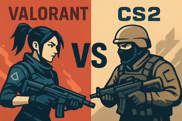 Valorant vs CS2 : quel FPS compétitif choisir ?