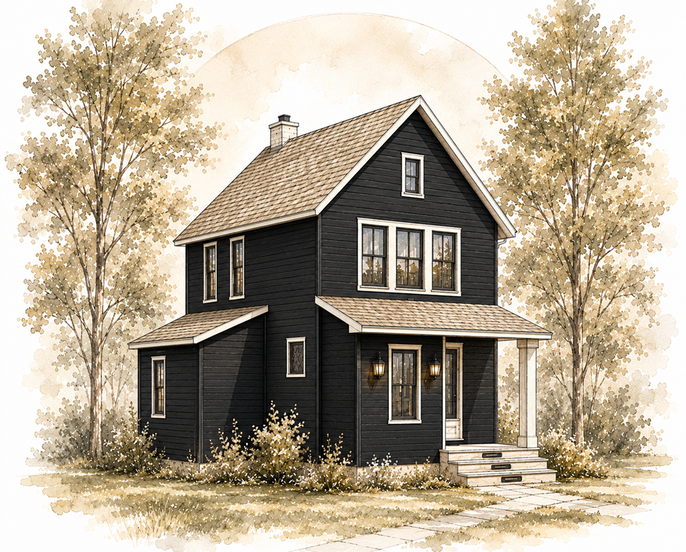 Exterior design concept of a home renovation project by Arch Design by B