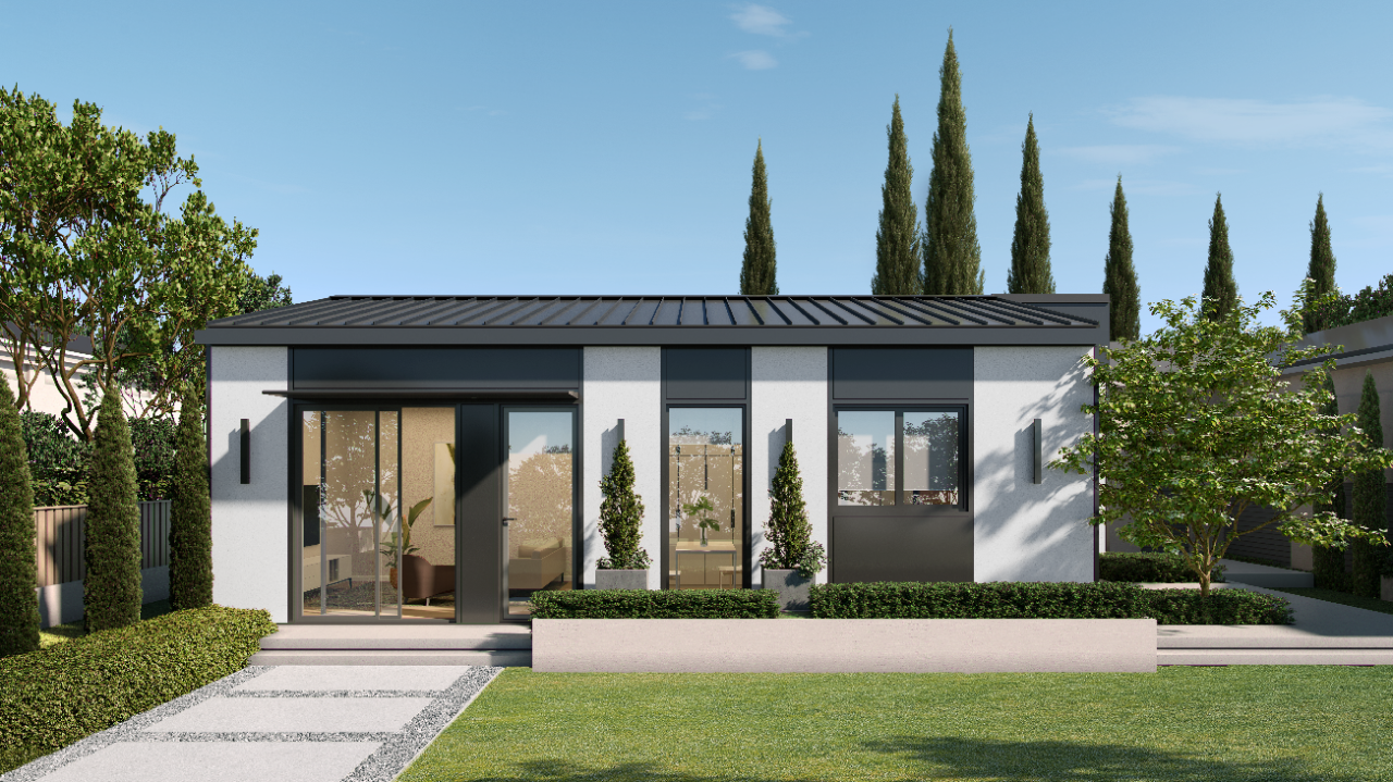 Preview image for Contemporary Elegance. The L-795 sqft ADU., by LiveLarge Home, accepted in San Mateo, San Mateo County, California, USA, source City of San Mateo / Community Planning Collaborative.