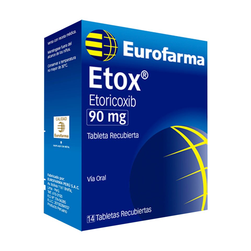 Etox 90 Mg Cja/14 Tab