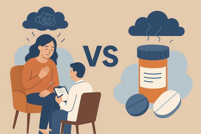 Therapy vs Medication: Anxiety Treatment Compared