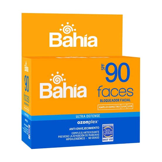 Bahia Bloq Faces Spf 90 Cja/20 Sach