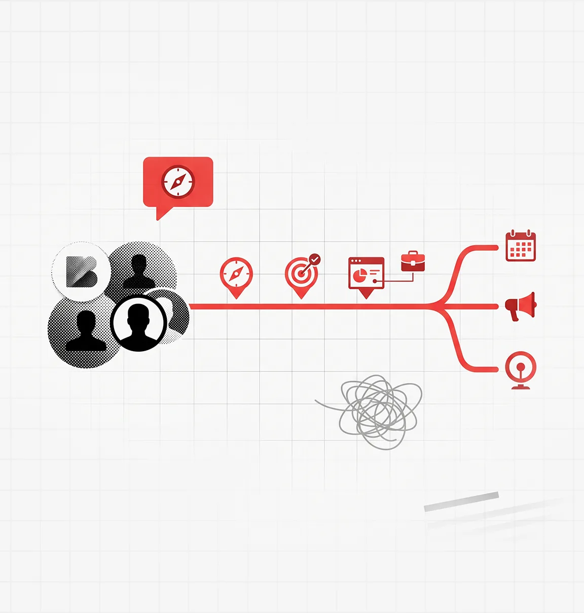 Start with the audience, then build the plan
