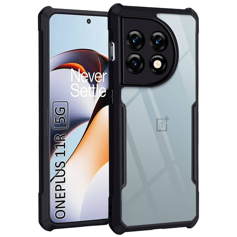 Black Border - Transparent Back iPaky Mobile Back Cover Case