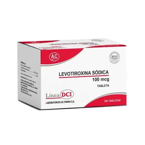 Levotiroxina 100Mg Cja X 100 Tab  Ac Farma