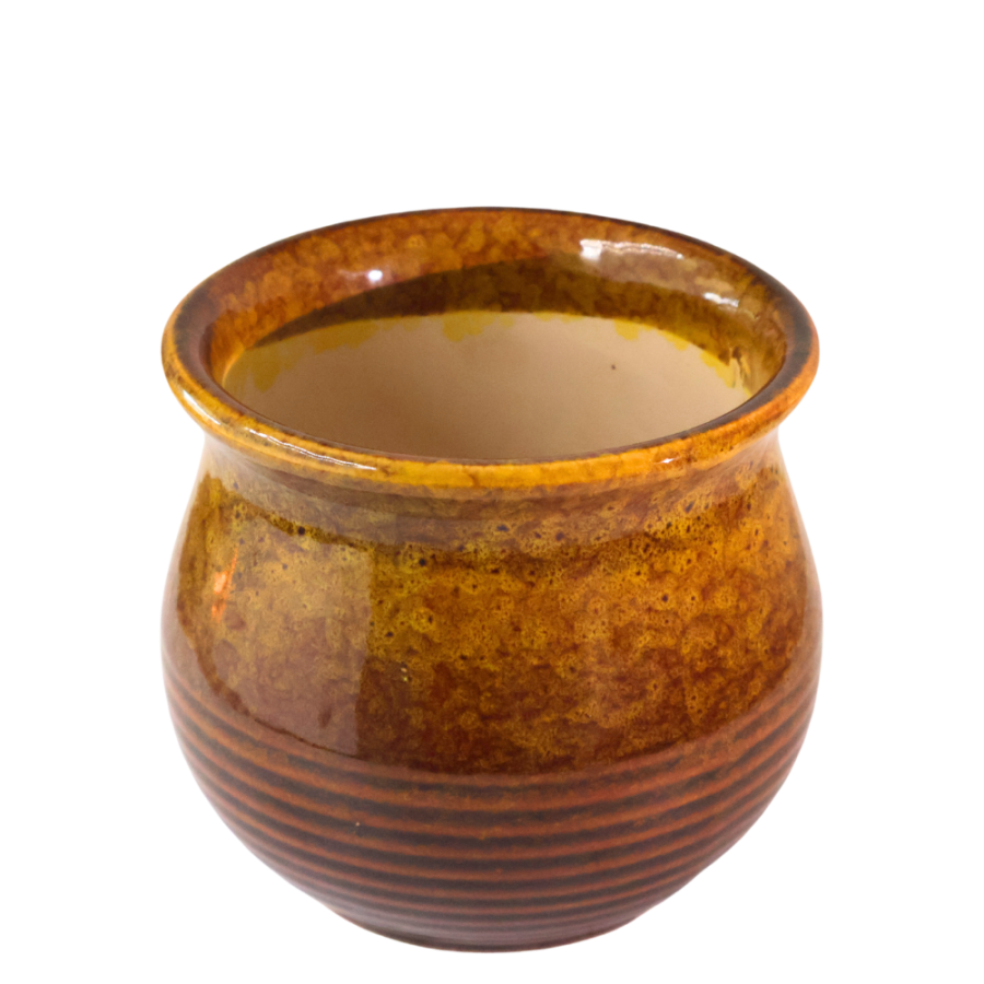Macetero decorativo cerámica, 10xØ11cm