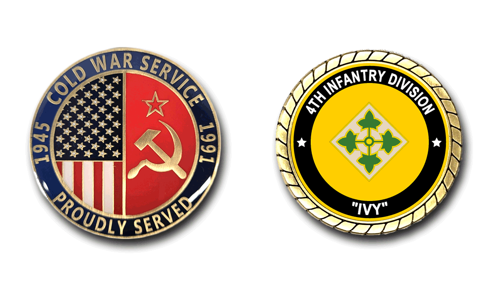 4th Infantry Division “Ivy” Cold War Service Challenge Coin