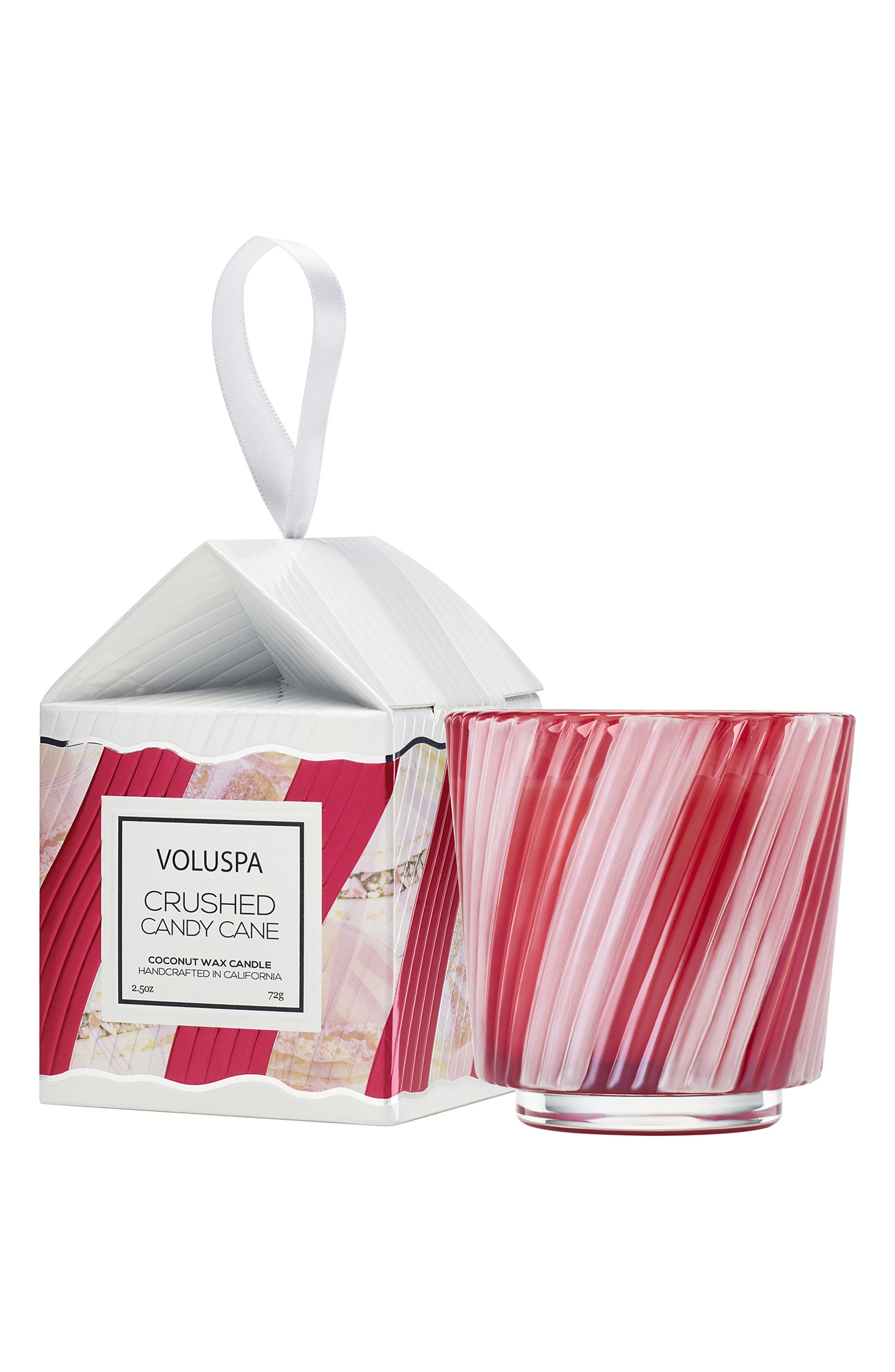 Voluspa Crushed Candy Cane Mini Candle