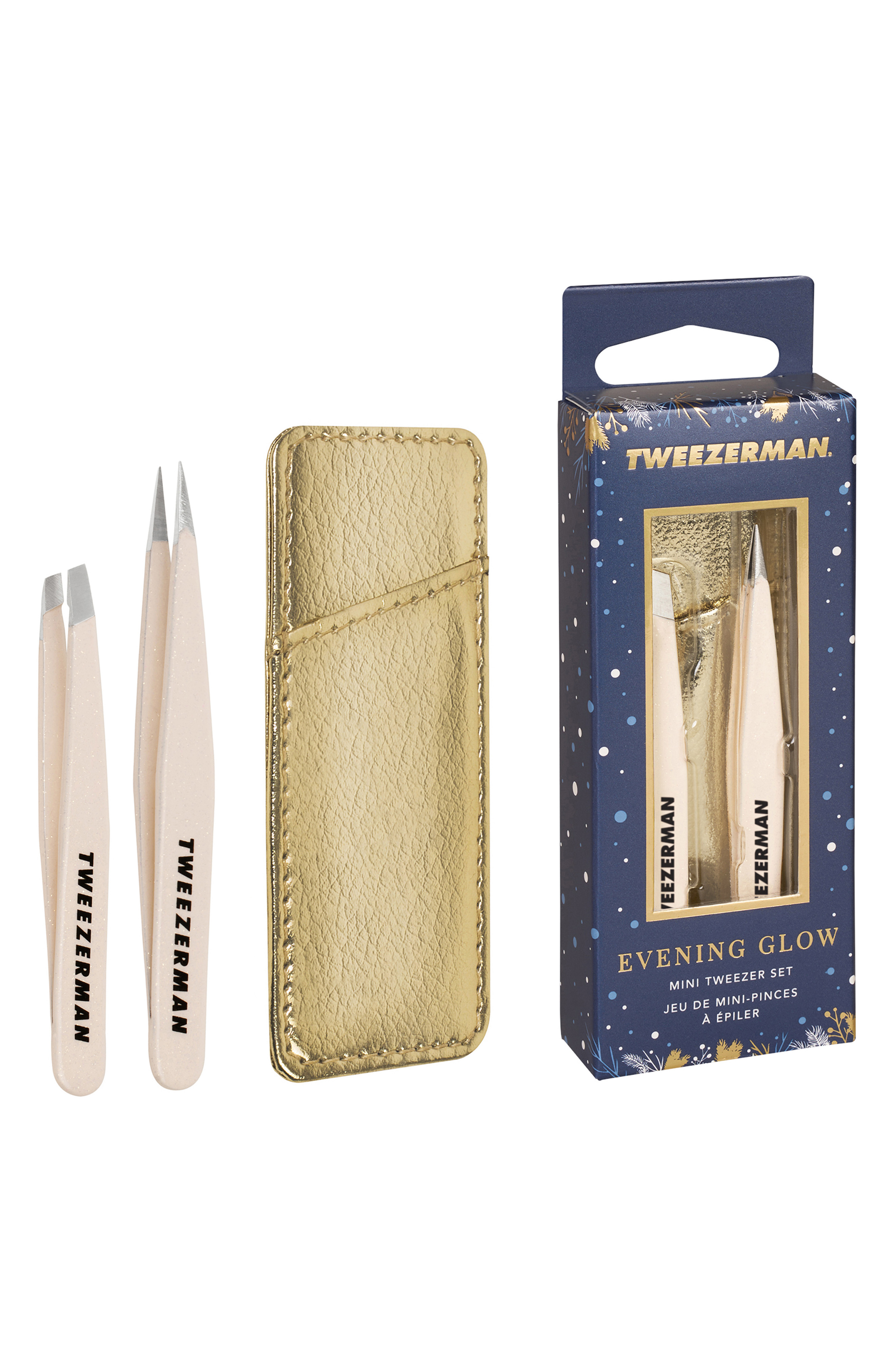 TWEEZERMAN Evening Glow Mini Tweezer Set