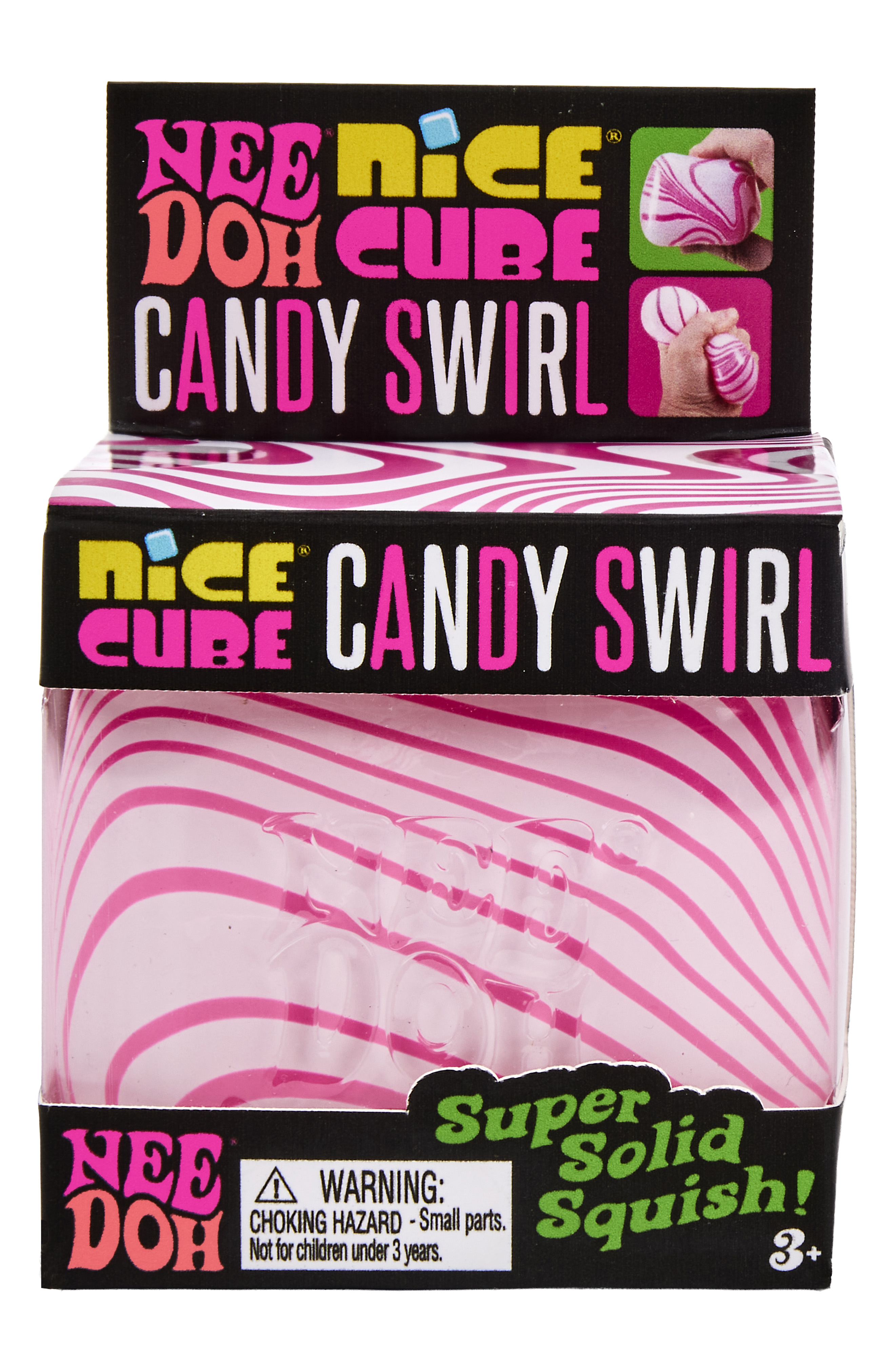 NeeDoh Candy Swirl Nice Cube