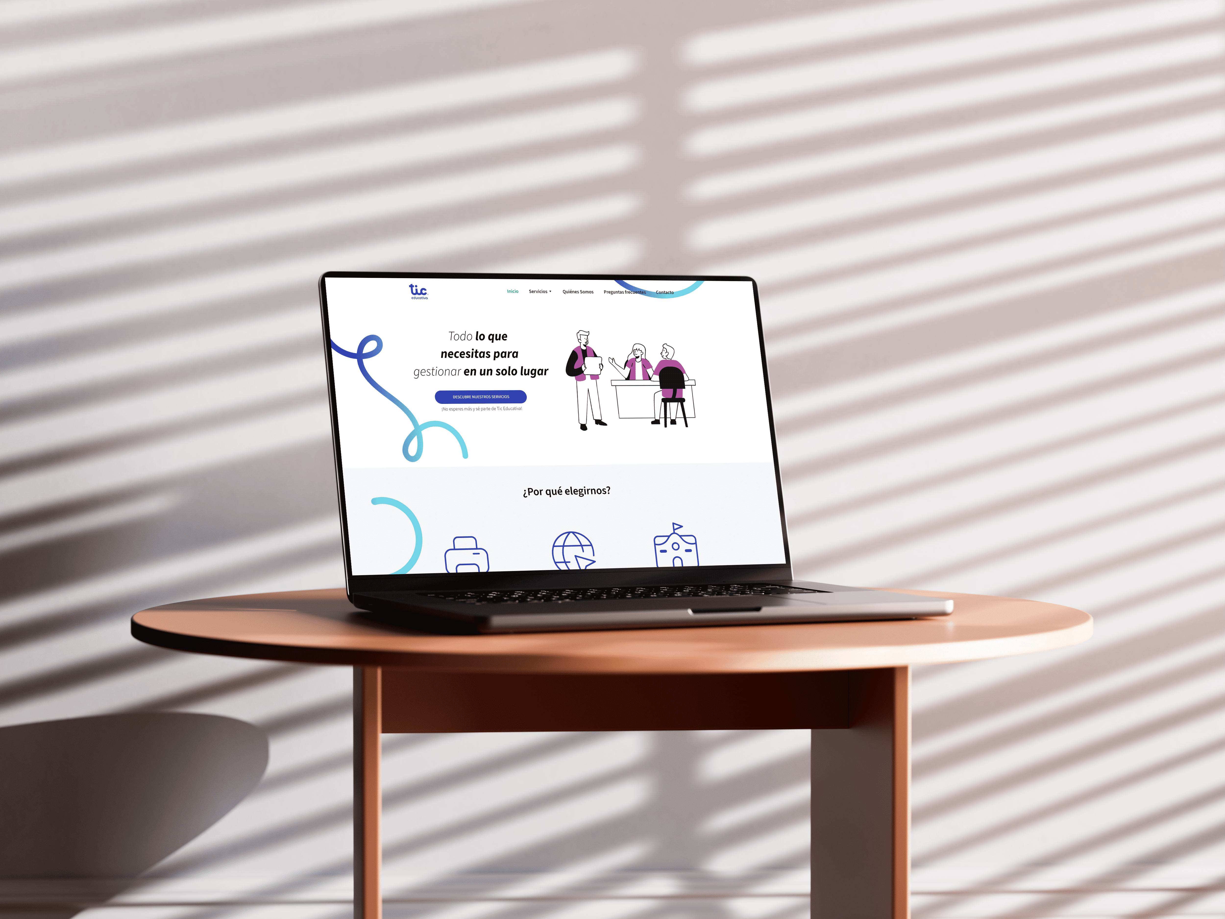 Mockup branding TIC