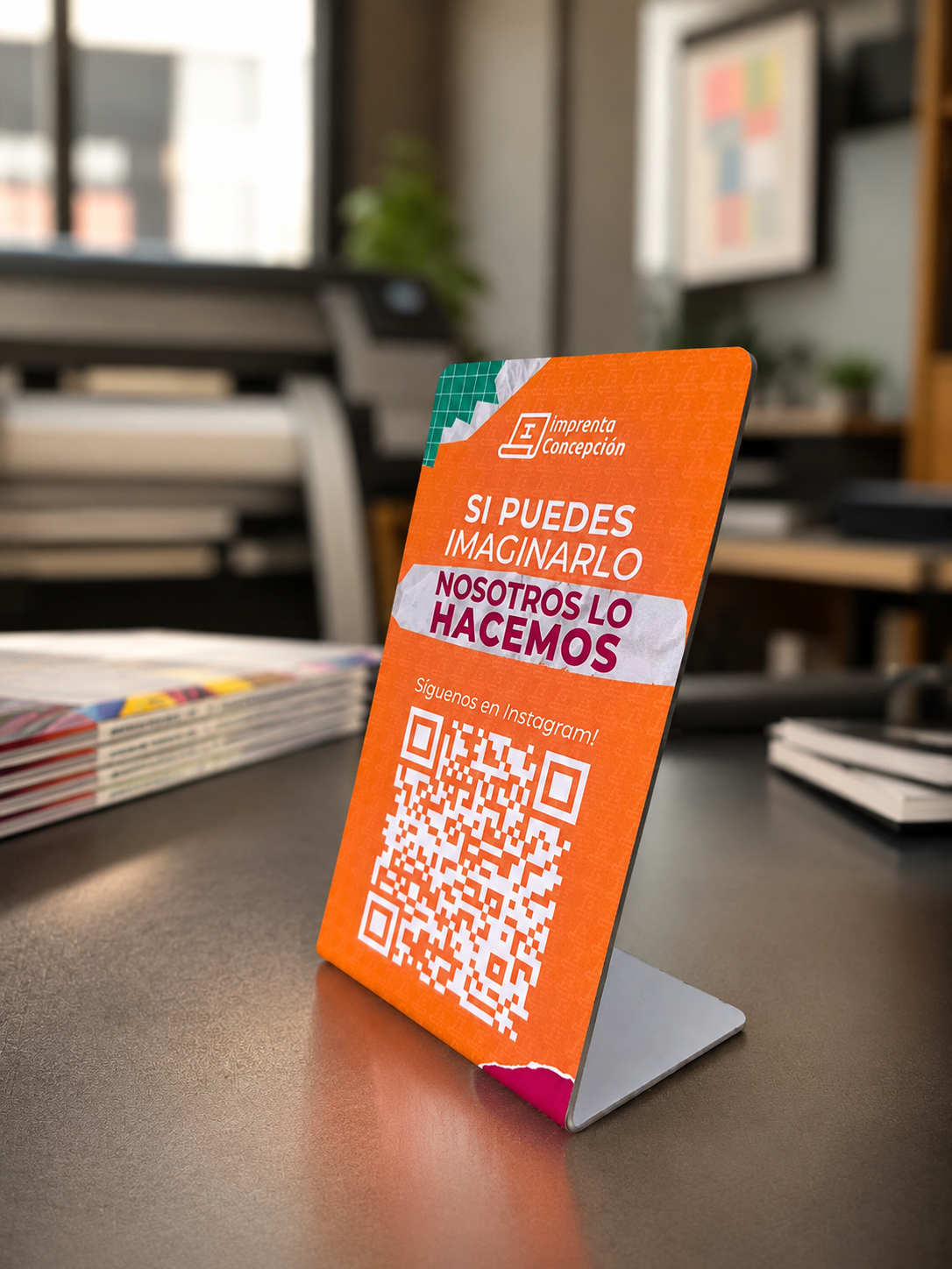 Mockup branding Imprenta