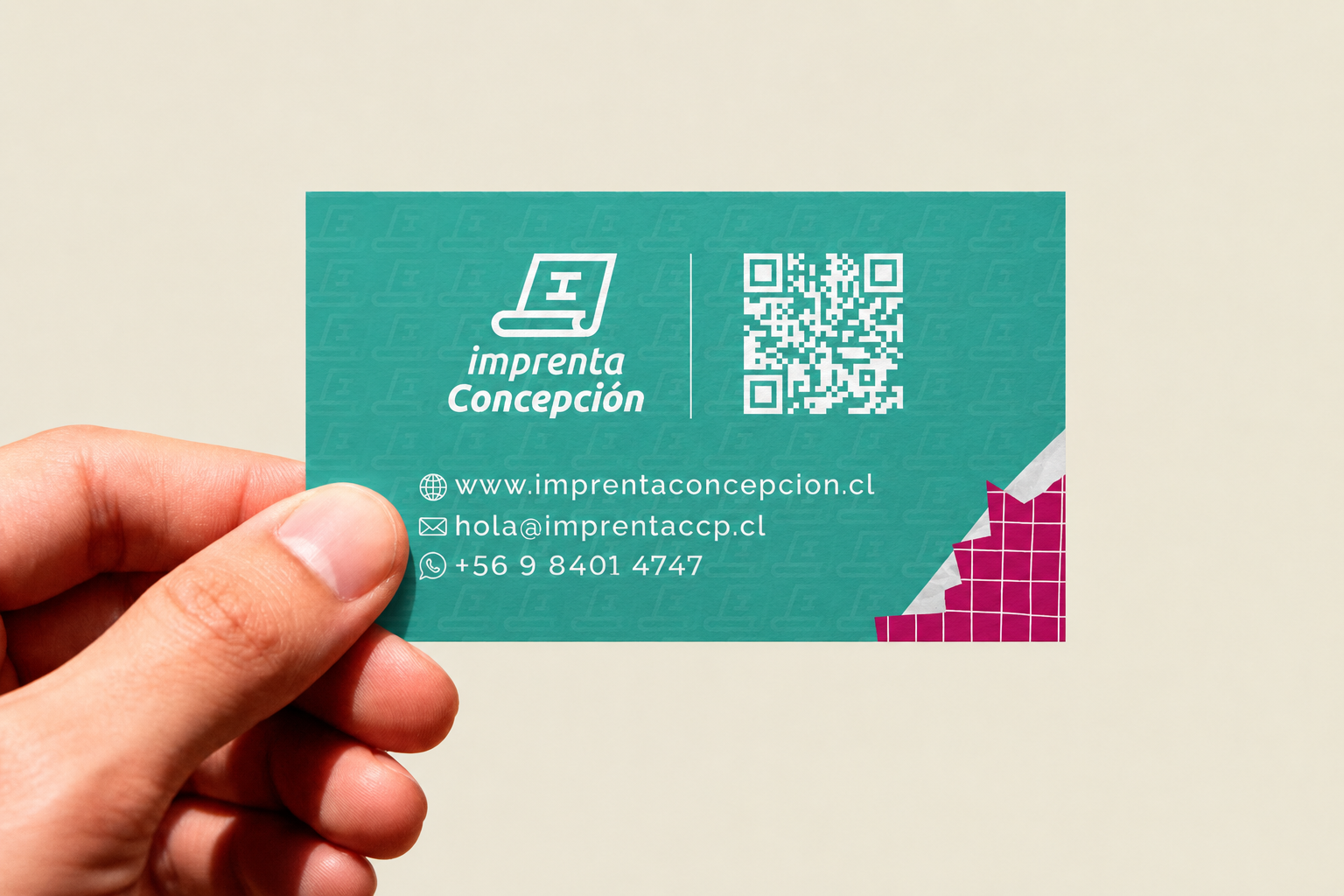 Mockup branding Imprenta sticker