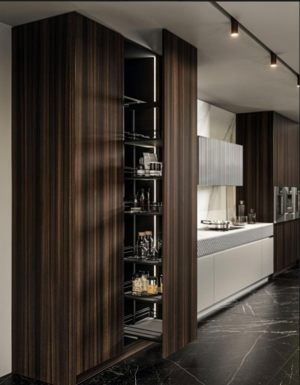 TV-Wand / Einbauschrank