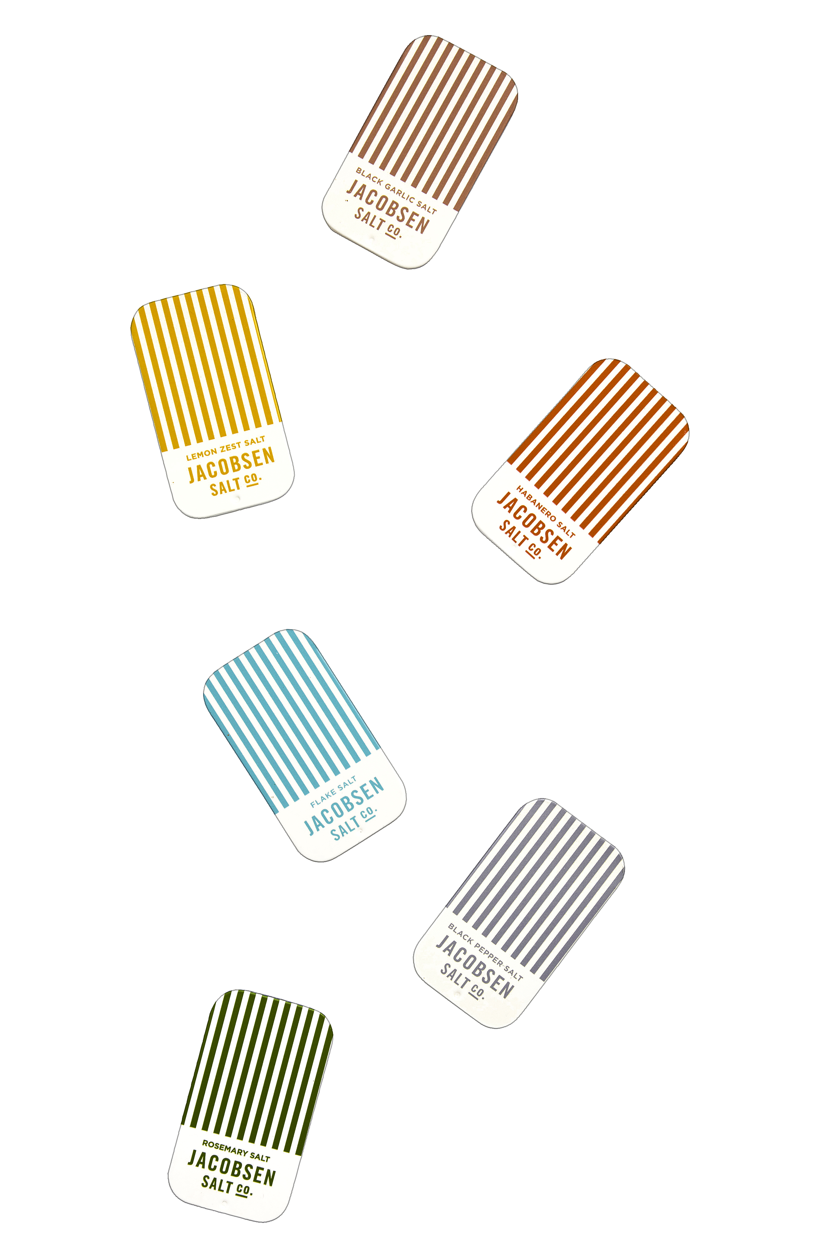 Jacobsen Salt Co. Infused Salt Slide Tins