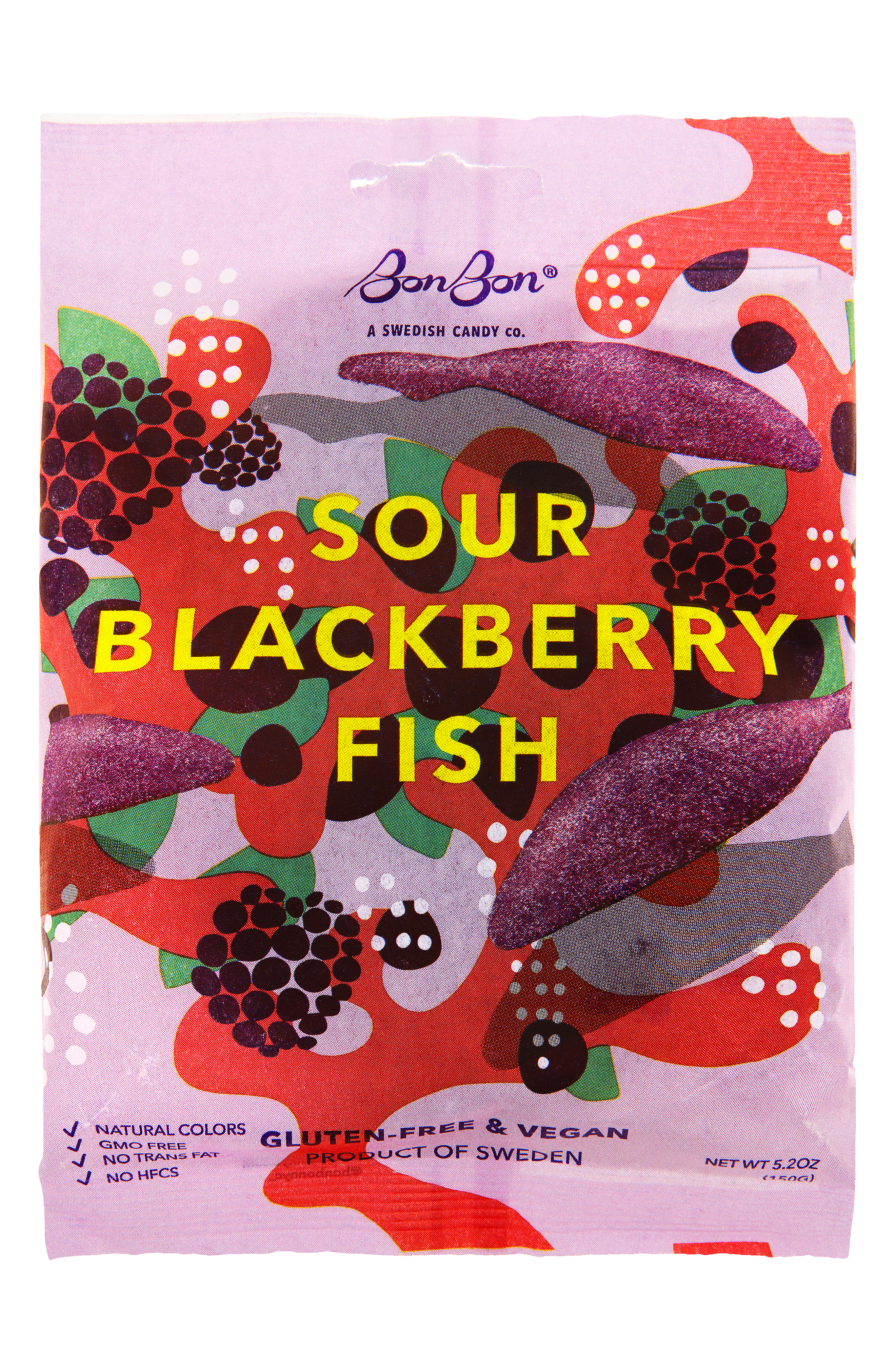 BonBon Sour Blackberry Fish
