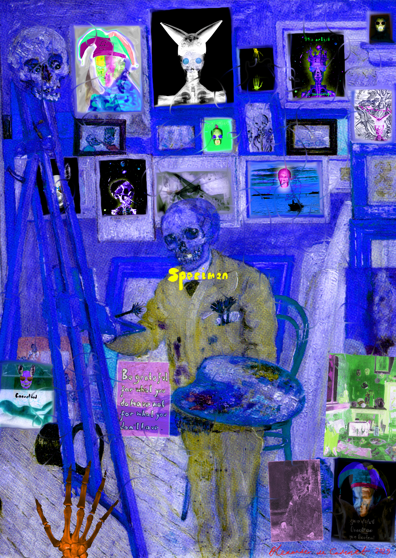 The Skeleton Painter 4