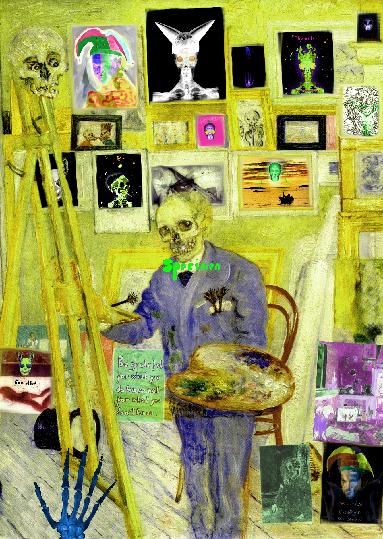 The Skeleton Painter