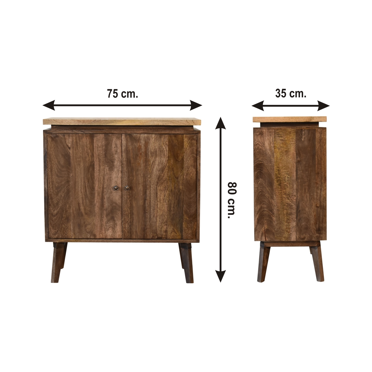 Size chart for Platform Chest of Drawers
