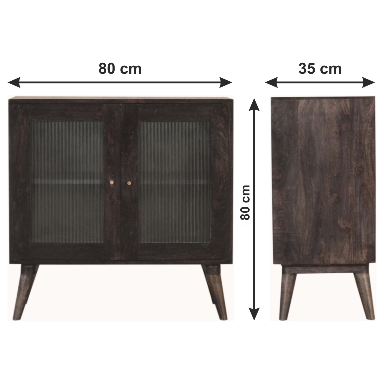Size chart for Havana Cabinet