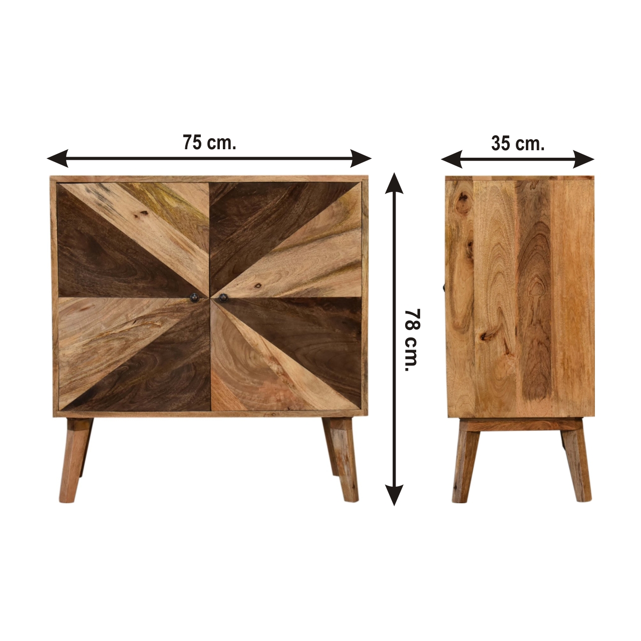 Size chart for Safi Cabinet