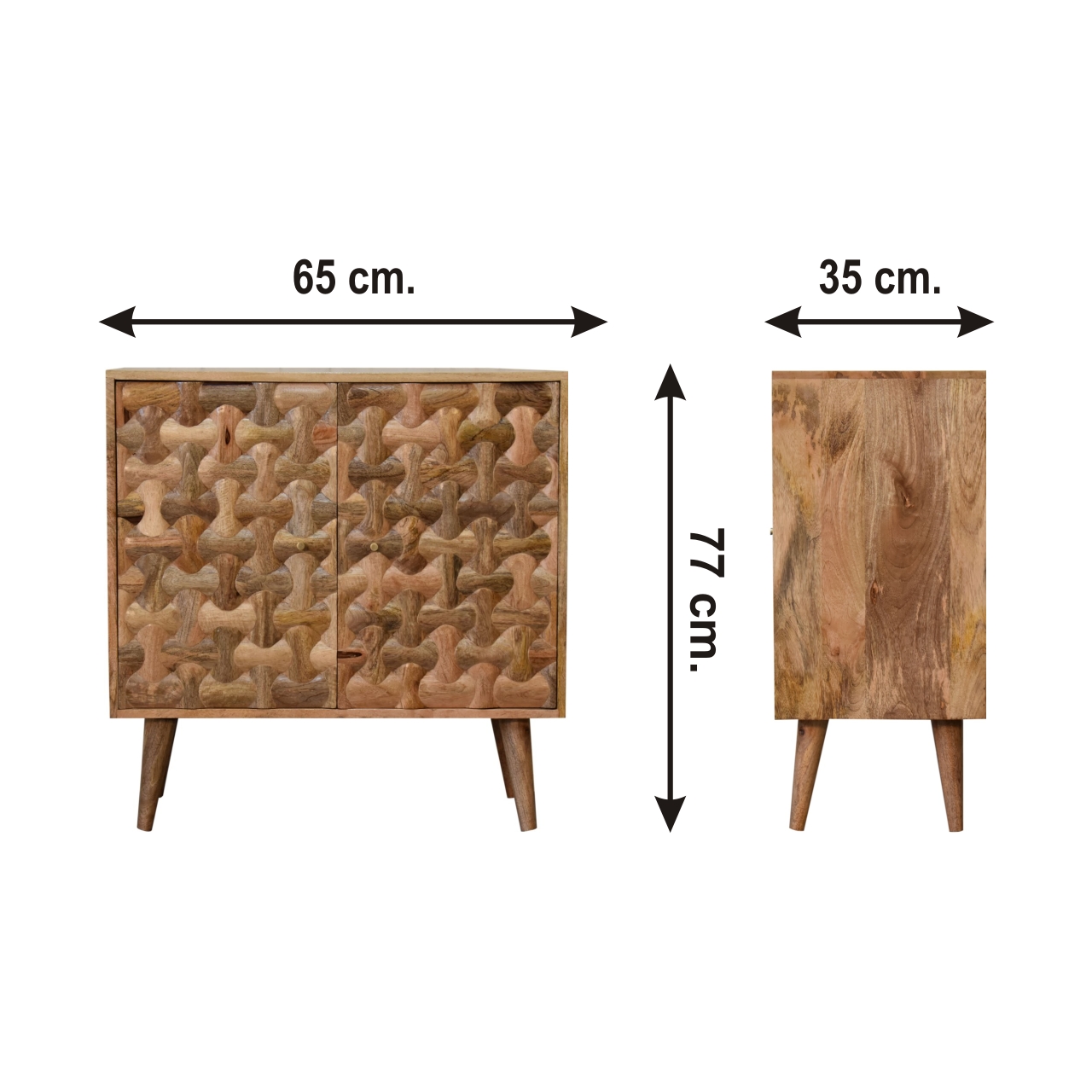 Size chart for Kita Cabinet