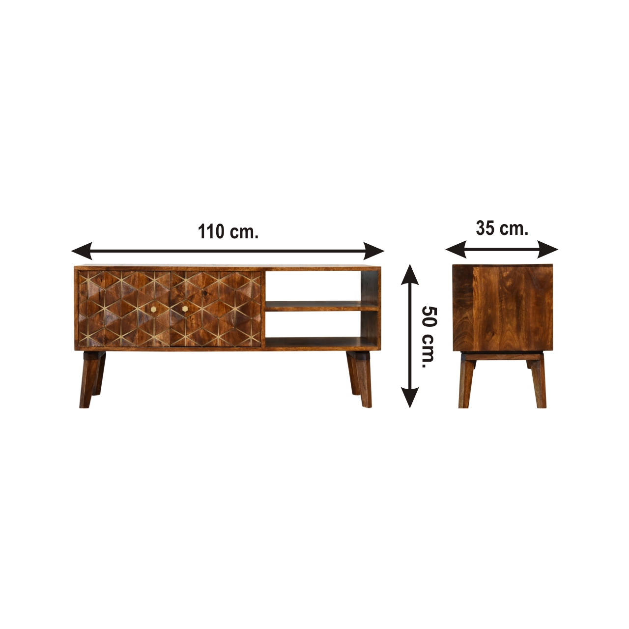 Size chart for Samara Media Unit