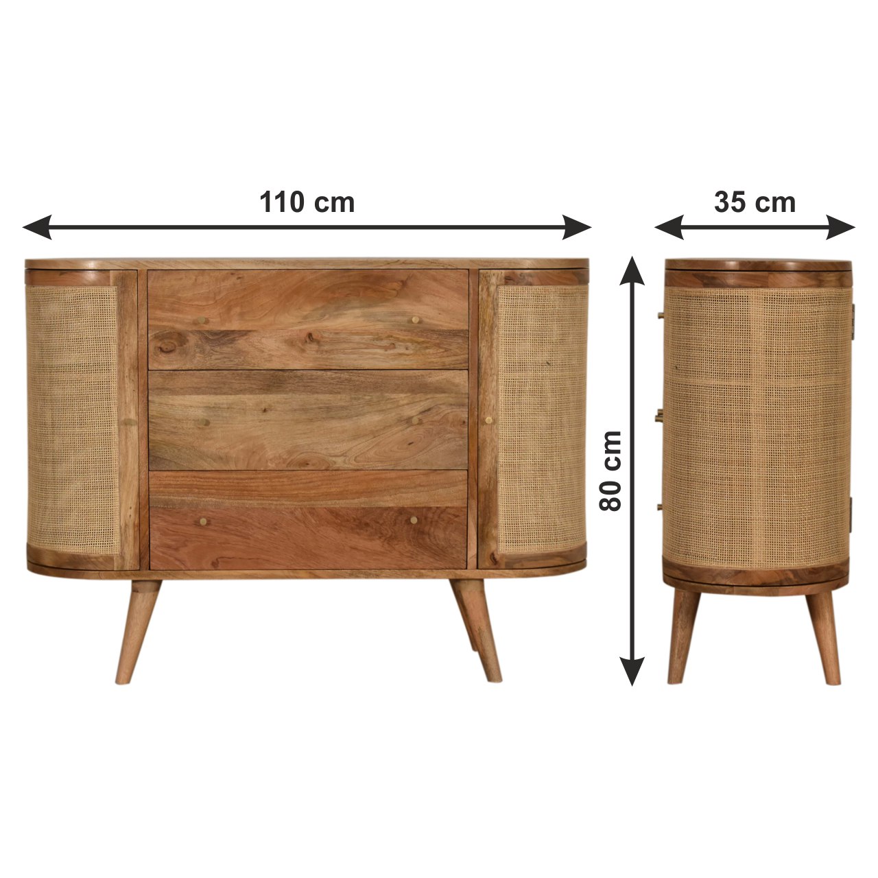 Size chart for Close-knit Sofia Cabinet