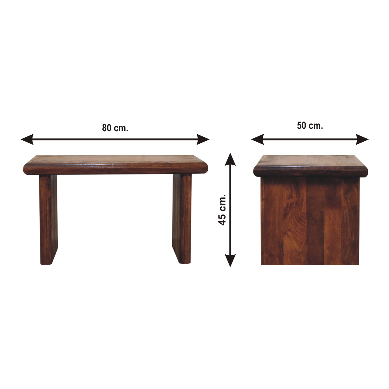 Size chart for Rio Coffee Table