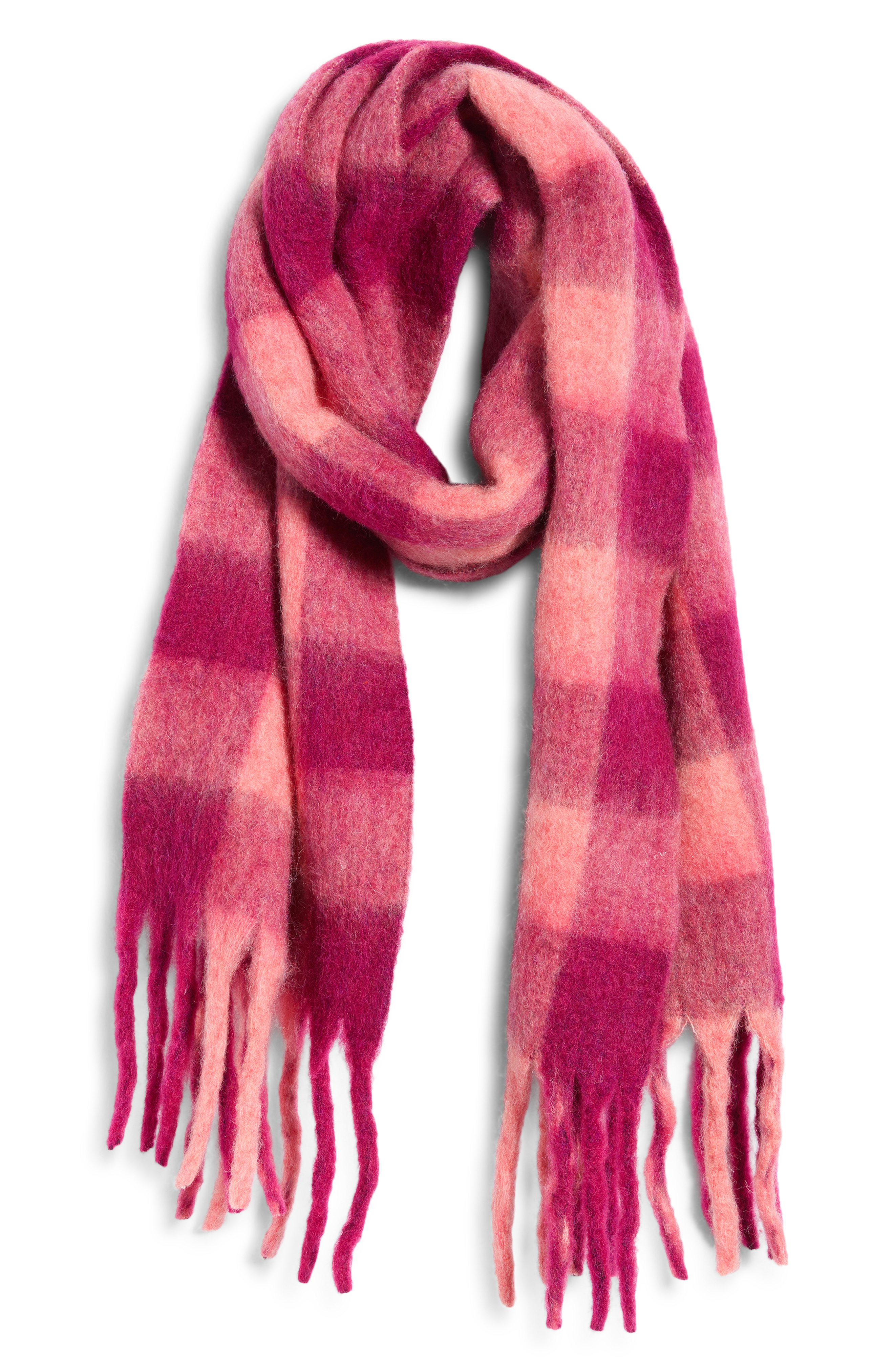 Treasure&Bond Plaid Scarf