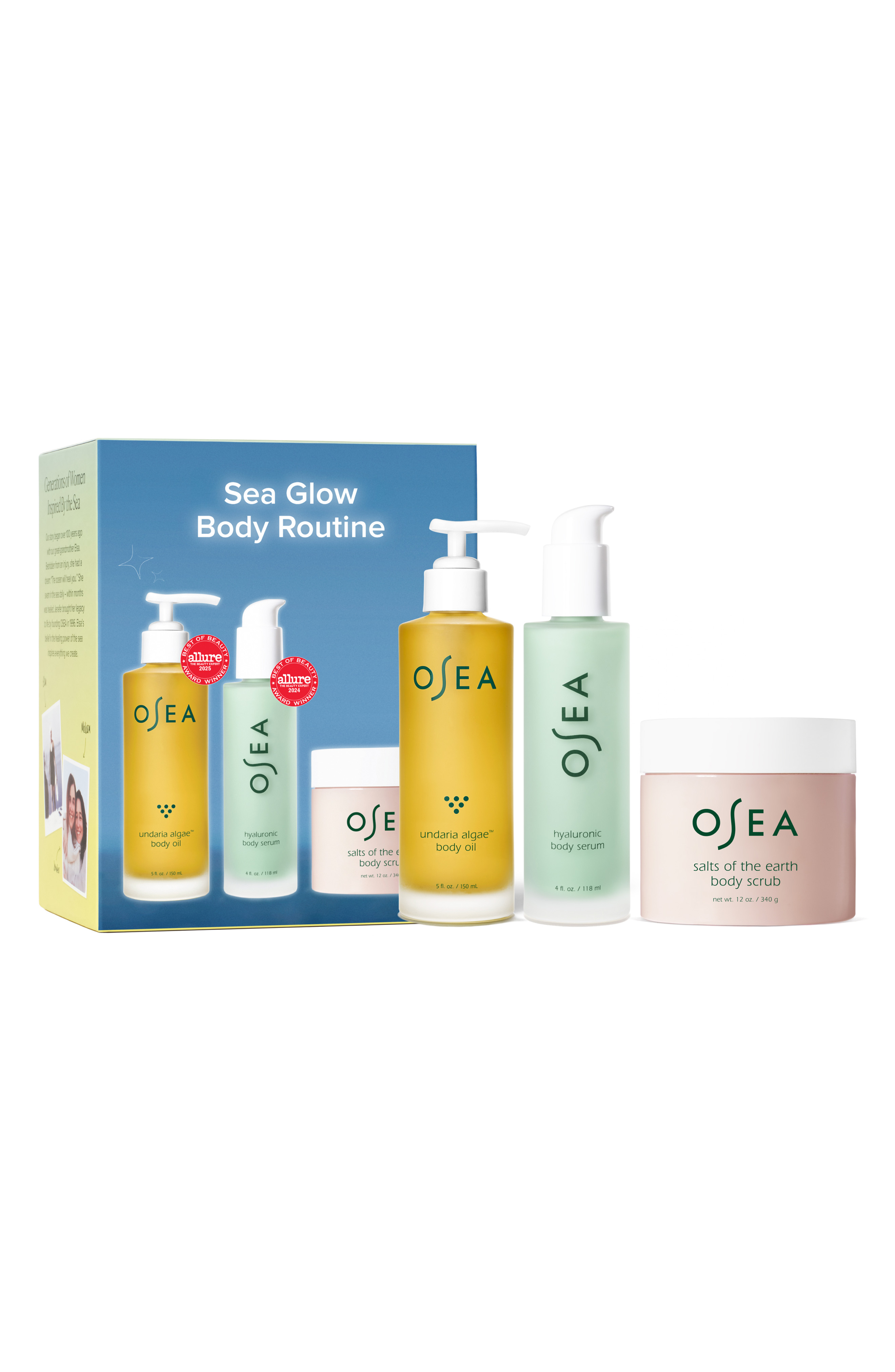OSEA Sea the Glow Body Routine Set