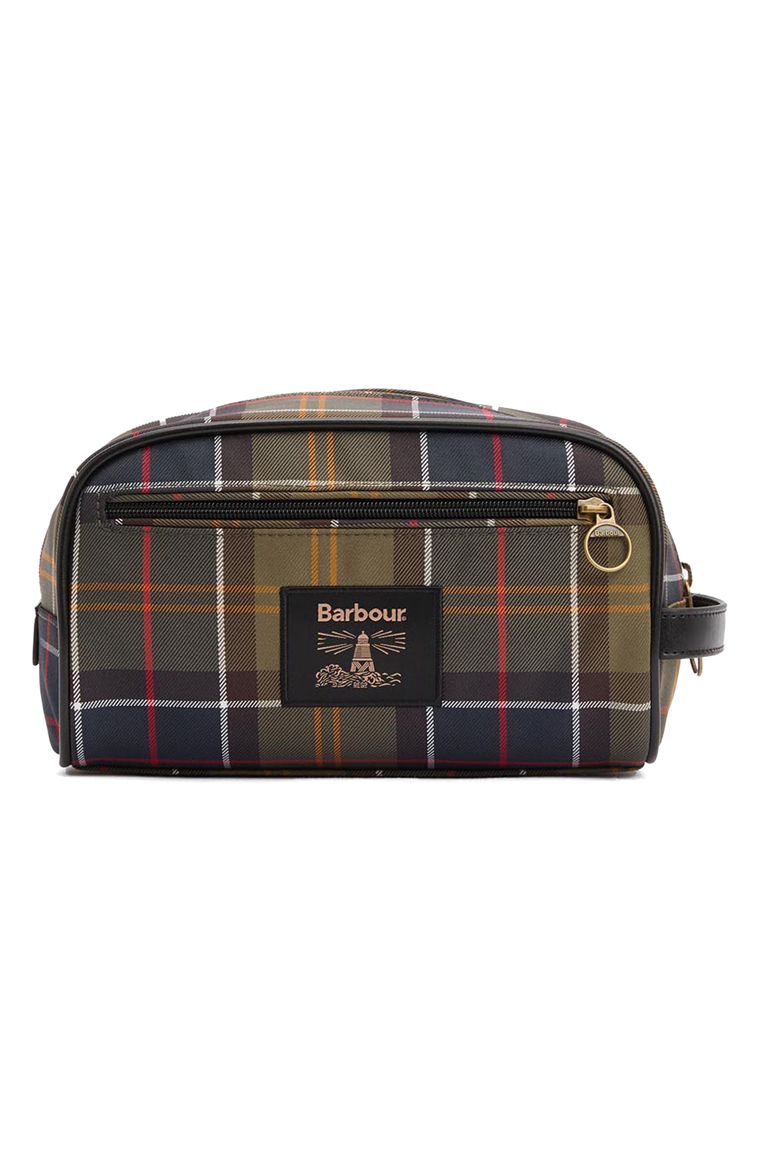 Barbour Tartan Dopp Kit