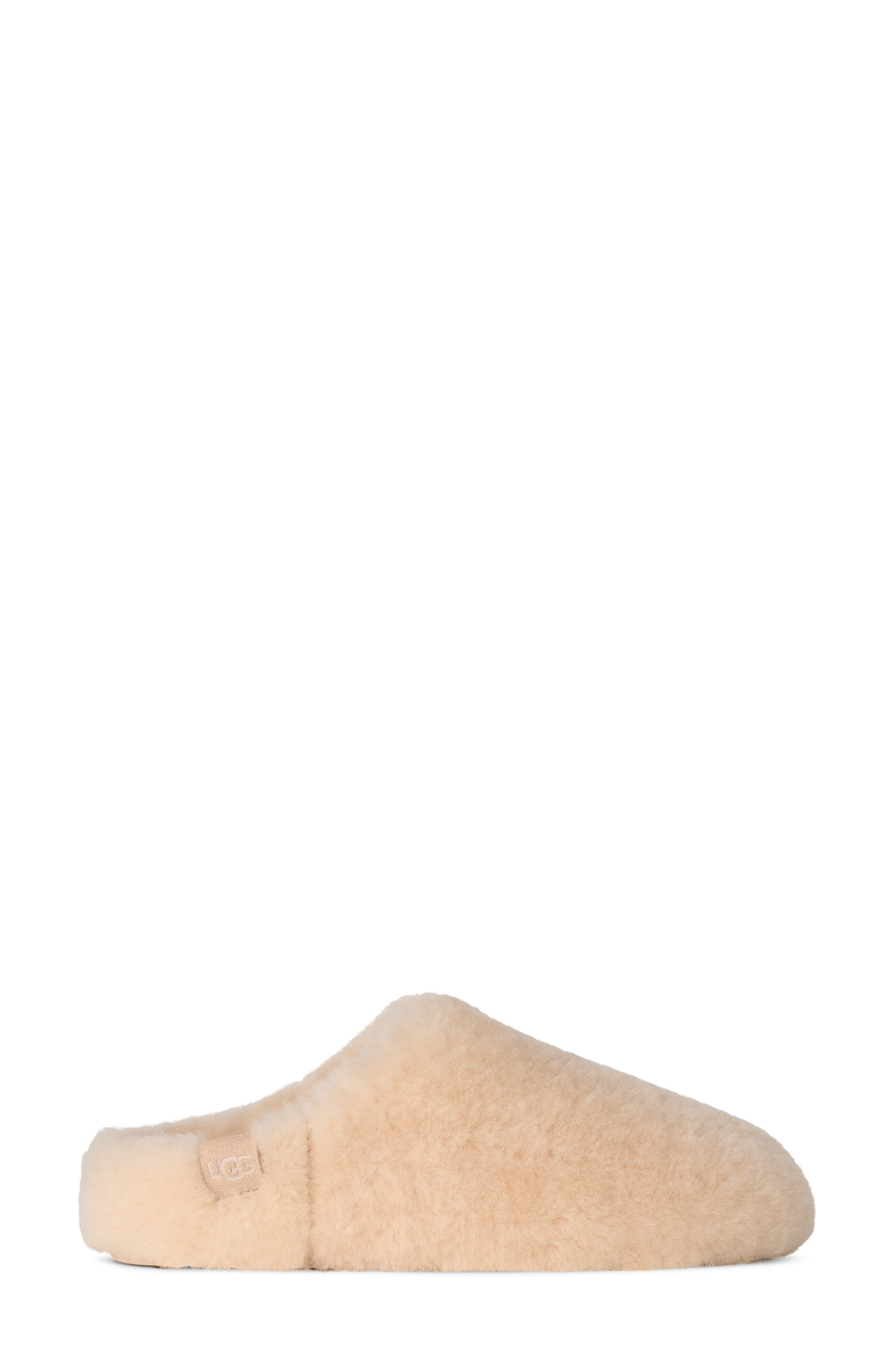 UGG Elea Fluffed Genuine-Shearling Slip-Ons