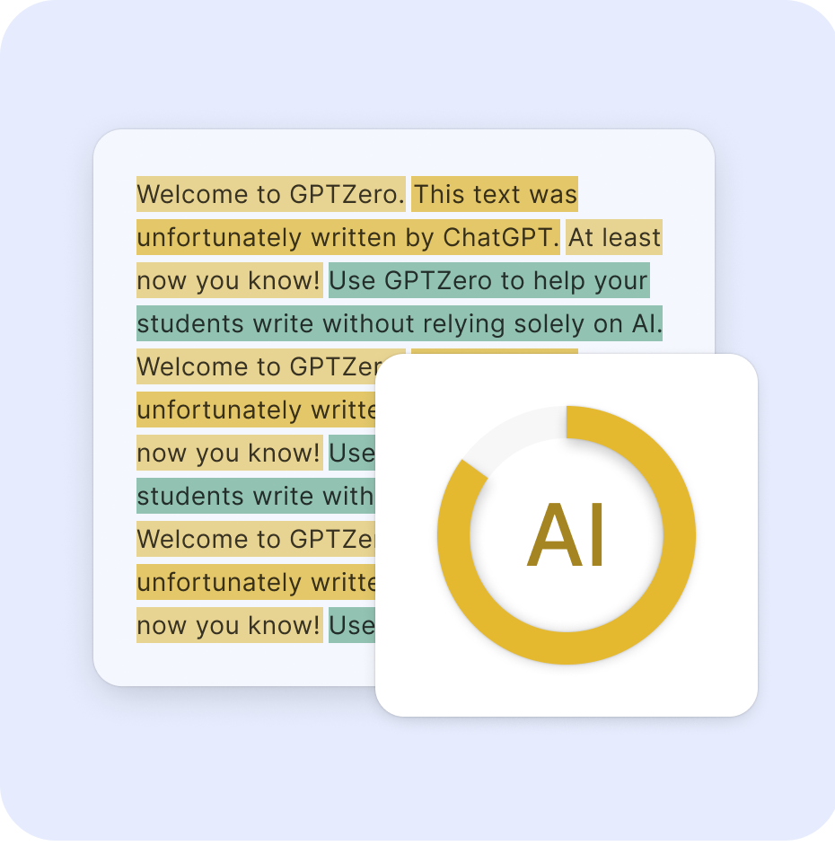 GPTZero AI Detector — AI Checker for ChatGPT & Gemini preview