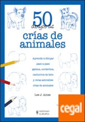 50 dibujos de crías de animales