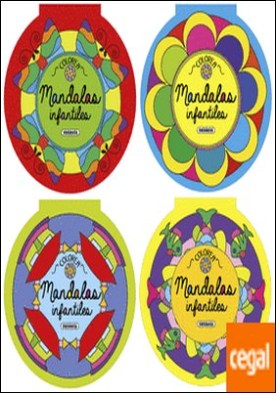 Colorea mandalas infantiles (4 títulos)