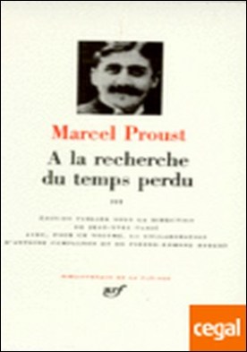 A la recherche du temps perdu, Vol. 3