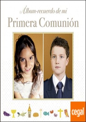 Álbum recuerdo de mi Primera Comunión . Modelo A. Con marco de fotos