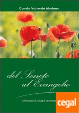 Del soneto al Evangelio . Reflexiones para acercarse a Dios