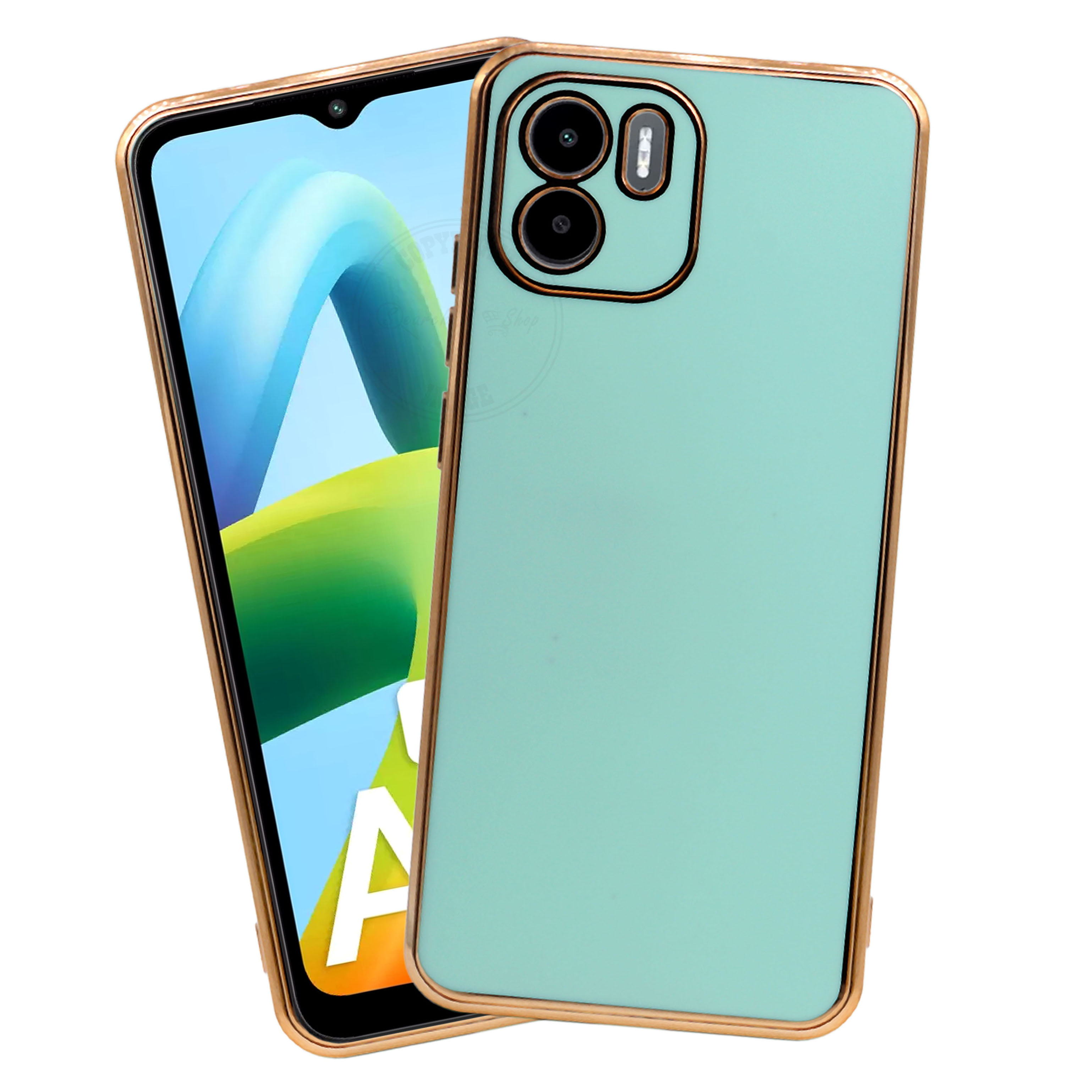 Mi Redmi A2 -6D Chrome Back Case Cover
