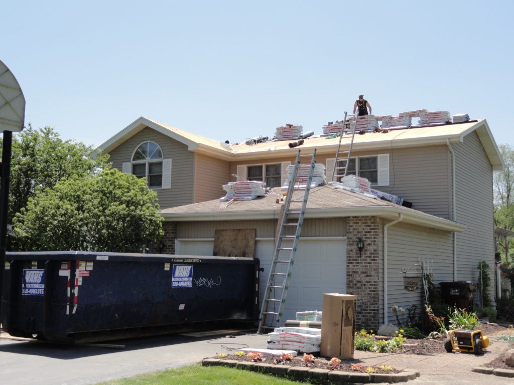 Inspecting For Roof Damage After A Storm - New Ringgold PA Roofing