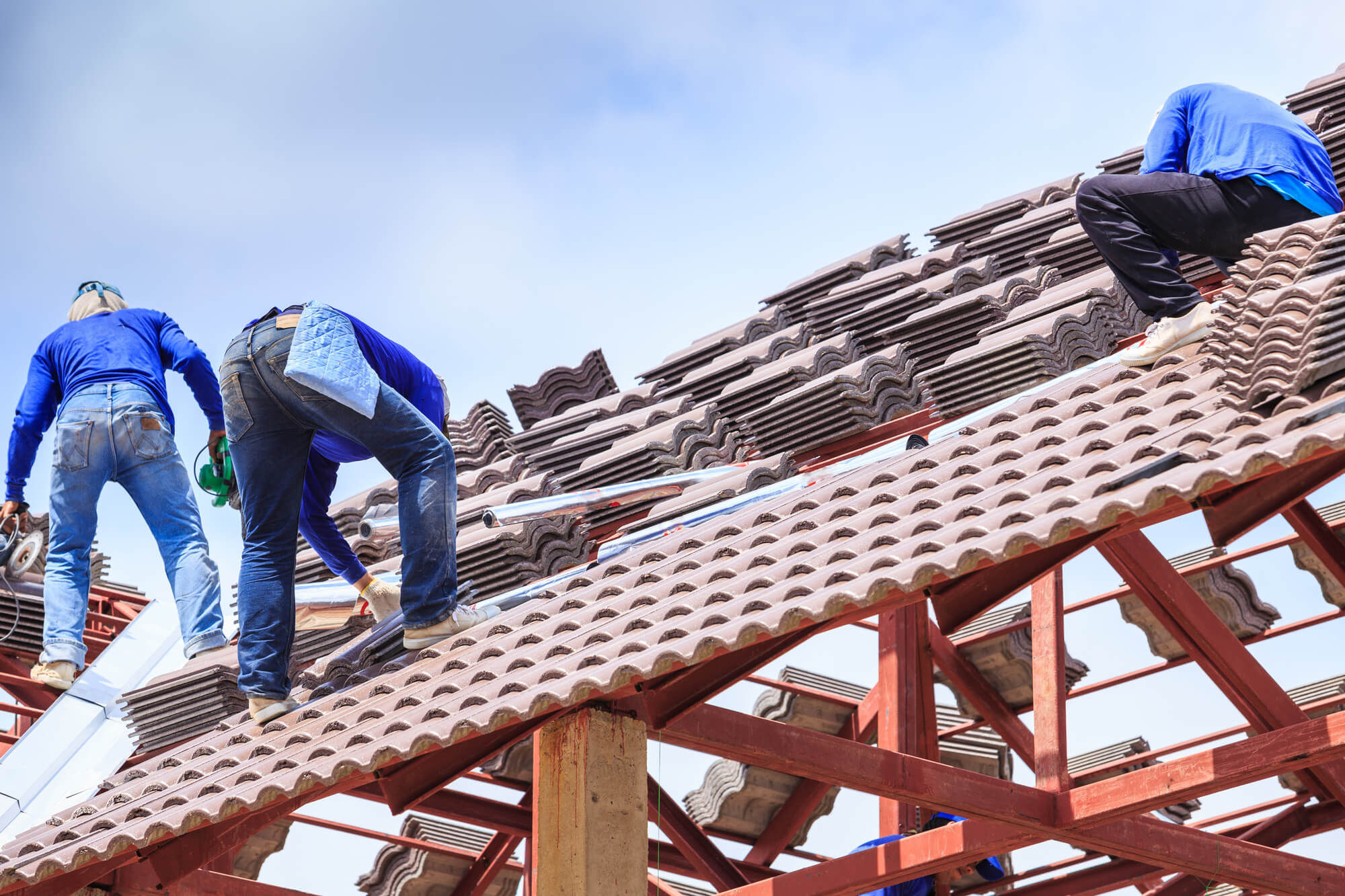 Commercial & Residential Roofing Repair Work - Adams Point California