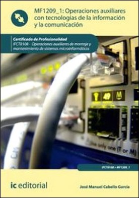 Operaciones auxiliares con Tecnologías de la Información y la Comunicación