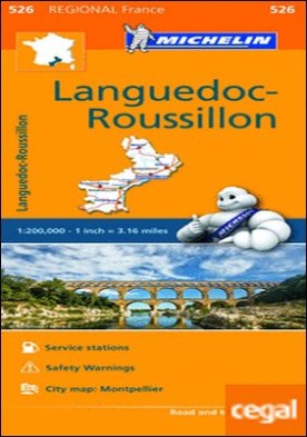 Mapa Regional Languedoc-Roussillon