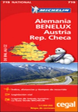 Mapa National Alemania BENELUX Austria Rep. Checa . Edicion 2012