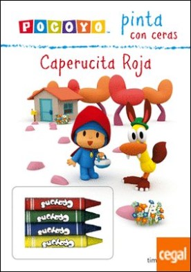 Pocoyó pinta con ceras. Caperucita roja