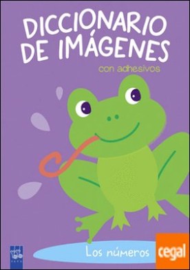 Los números . Diccionario de imágenes con adhesivos