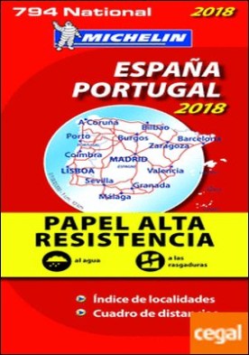 Mapa National España - Portugal
