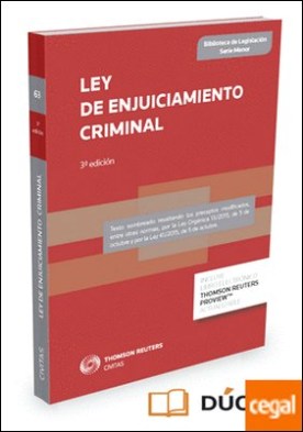 ley de enjuiciamiento criminal comentada pdf